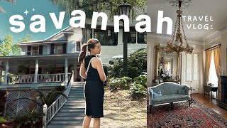 vlog | we're getting married in savannah, georgia!  venue visits, forsyth park, historic district