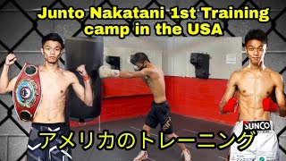 中谷潤人 | JUNTO NAKATANI US DEBUT TRAINING | アメリカでの最初のトレーニング