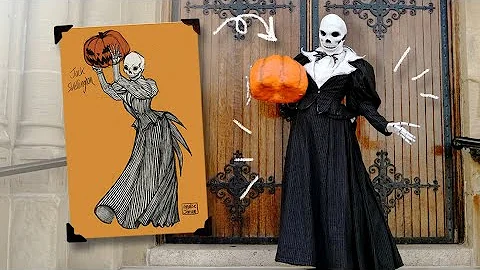 Making an 1890's Jack Skellington Costume!