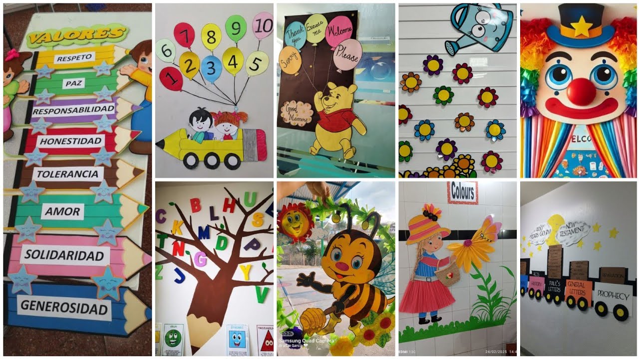 Latest school decoration ideas 2025 😱 How to decor school |Bulletin board ideas