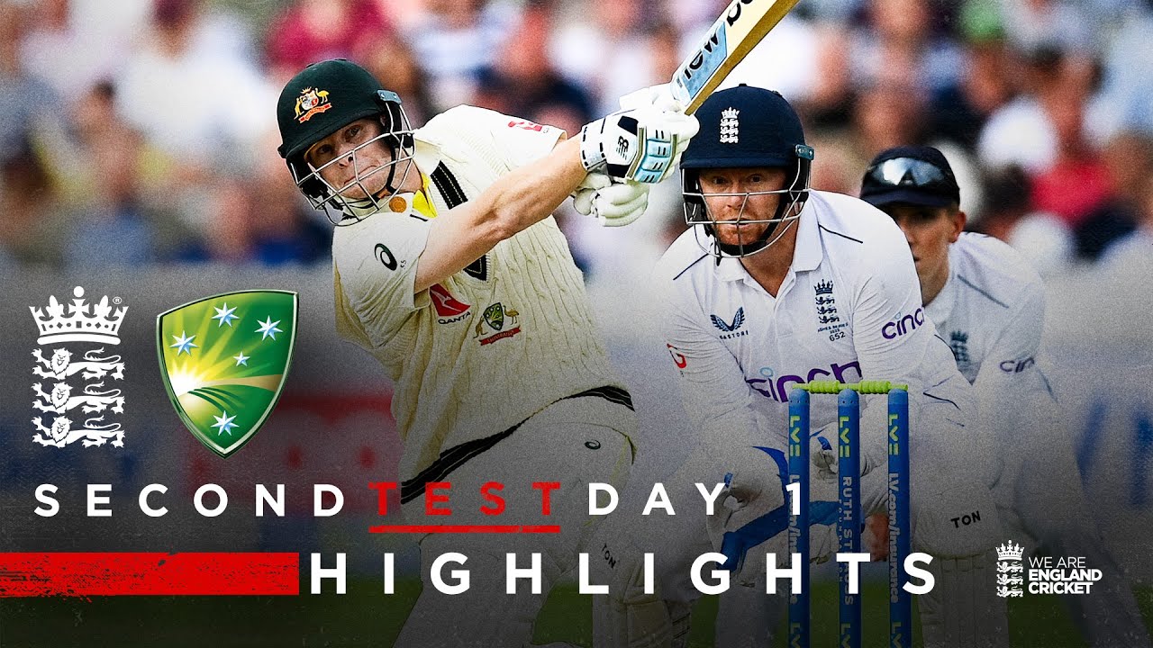 Smith Starts Strong with 85* Highlights - England v Australia Day 1 LV/u003d Insurance Test 2023