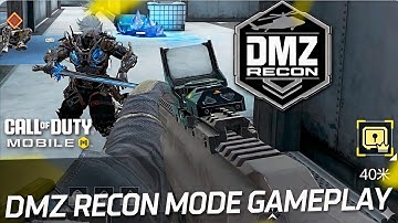 *NEW* CODM "DMZ : RECON" MODE FULL GAMEPLAY [4K]