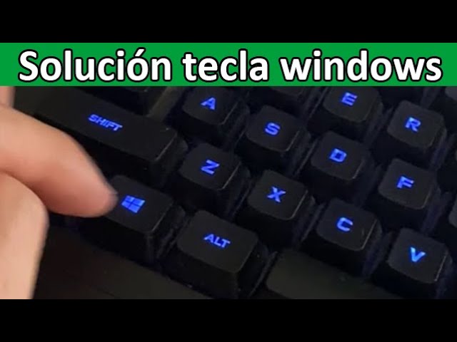 Presione La Tecla De Windows