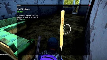 DayZ Standalone0.50 update: More info and pictures about the snare trap!