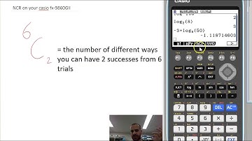 NCR on your casio calculator