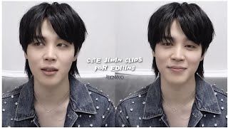 underrated cute jimin clips for editing screenshot 5