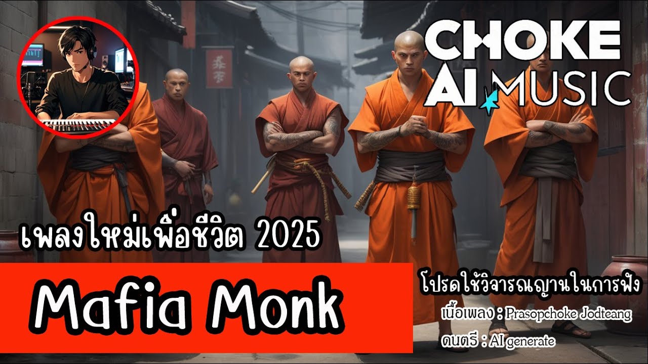 เพลงใหม่ เพื่อชีวิต 2025 :   Mafia Monk (ChokeAimusic)