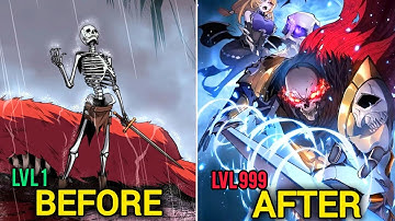 (Full) He gets Reincarnated as a Level 1 Skeleton & Evolves By Killing  Monsters | Manhwa Recap
