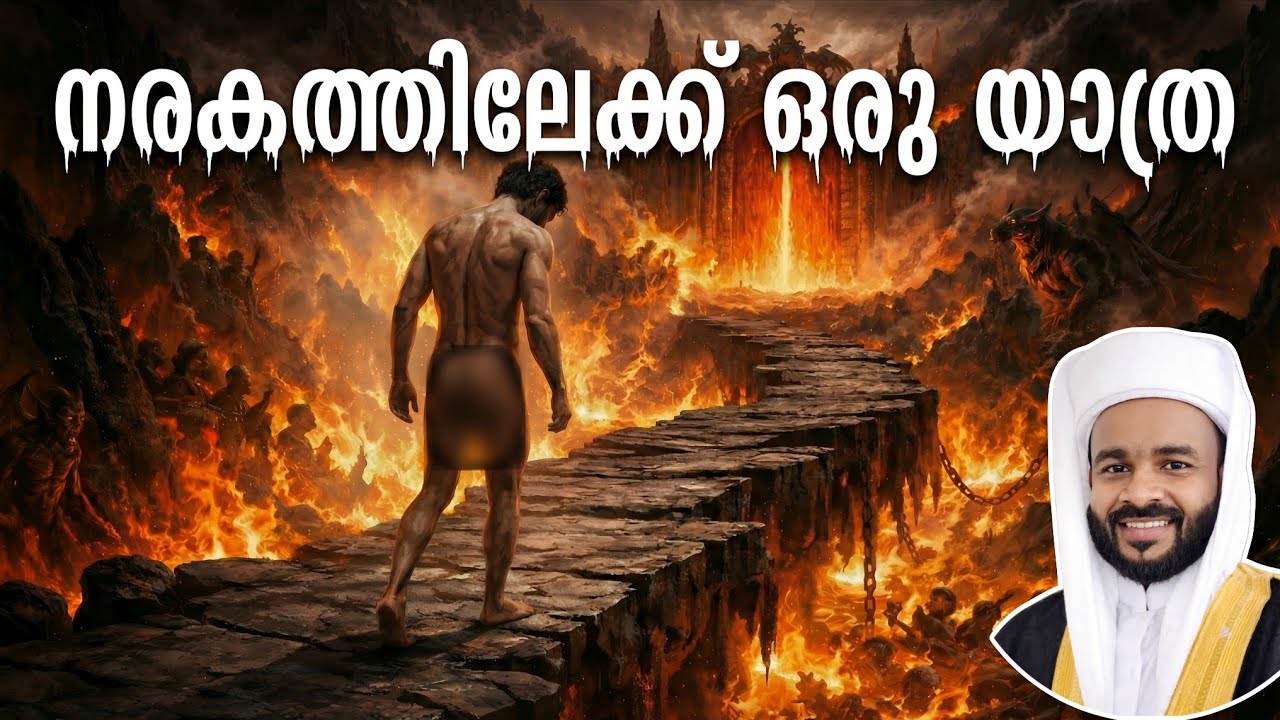 നരകത്തിന്റെ ഭീകര കാഴ്ചകൾ കണ്ട് ഒരു യാത്ര|Islamic Spiritual Motivation|