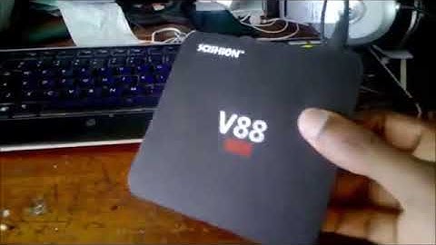 How To Flash Android Box SCISHION V88 4K Updated ROM | How To upgrade Android Box