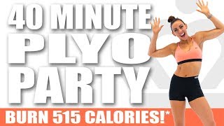40 Minute PLYO PARTY WORKOUT! 🔥Burn 515 Calories!* 🔥Sydney Cummings screenshot 5