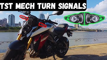 2022+ Suzuki GSX-S1000 TST Mech-Evo Turn Signal Install With LED Relay