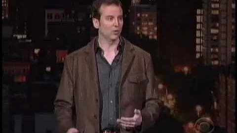 Brian Scott McFadden on Letterman