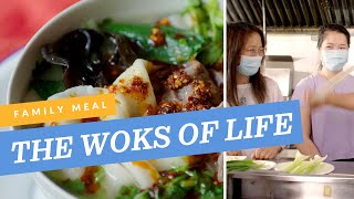 Pulling Noodles at Xi'an Famous Foods | Family Meal: The Woks of Life | Food Network