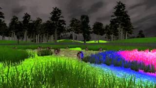 Most epic game 2014: Grass Simulator. Cow rave party gameplay