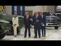 President Trump Participates in a Tour and Gift Ceremony