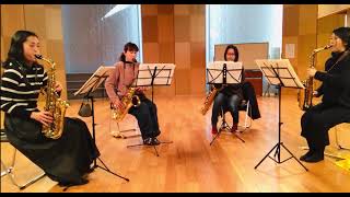 【ムーンライトセレナーデ】Saxophone ensemble colors サックスアンサンブル