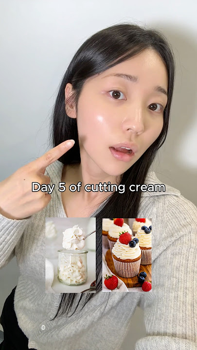 Who knew cutting cream could do this to your skin? 😏✨