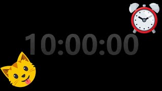 Black Screen 🖥 Timer 10 Hour ✈ White Noise ⏰ With 15 Min LOUD ALARM ⏱⏱ screenshot 4