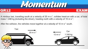 Exam question momentum gr 12