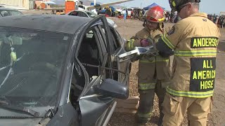 Get an inside look at firefighter training at Mesa Fire Training Facility
