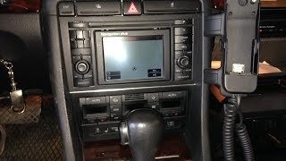 Audi A4 B6 Navigation CODE insert