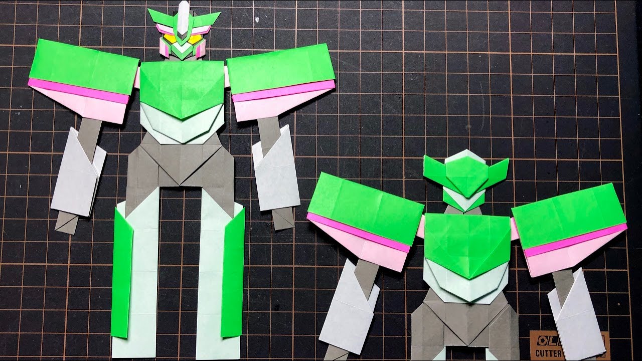 シンカリオンおりがみ E５はやぶさ 新幹線変形ロボ シンカリオンz フルバージョン 折り紙 Shinkalion Z Origami Robot Youtube