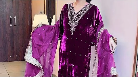 Winter Collection Top Class Embroidery | Velvet Partywear Dresses | Most Stylish Wedding Dresses |