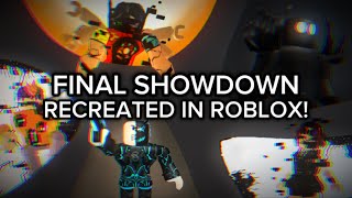 The Final Showdown | Recreated In Roblox… | Darkness Takeover