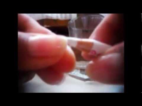 french manicure/ como utilizar el lapiz para uña/nailwhite-pencil - YouTube
