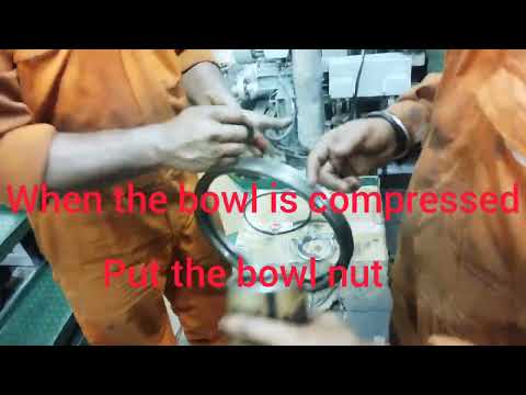 Samgong Mitshibushi Purifier Bowl Assembling Part 3