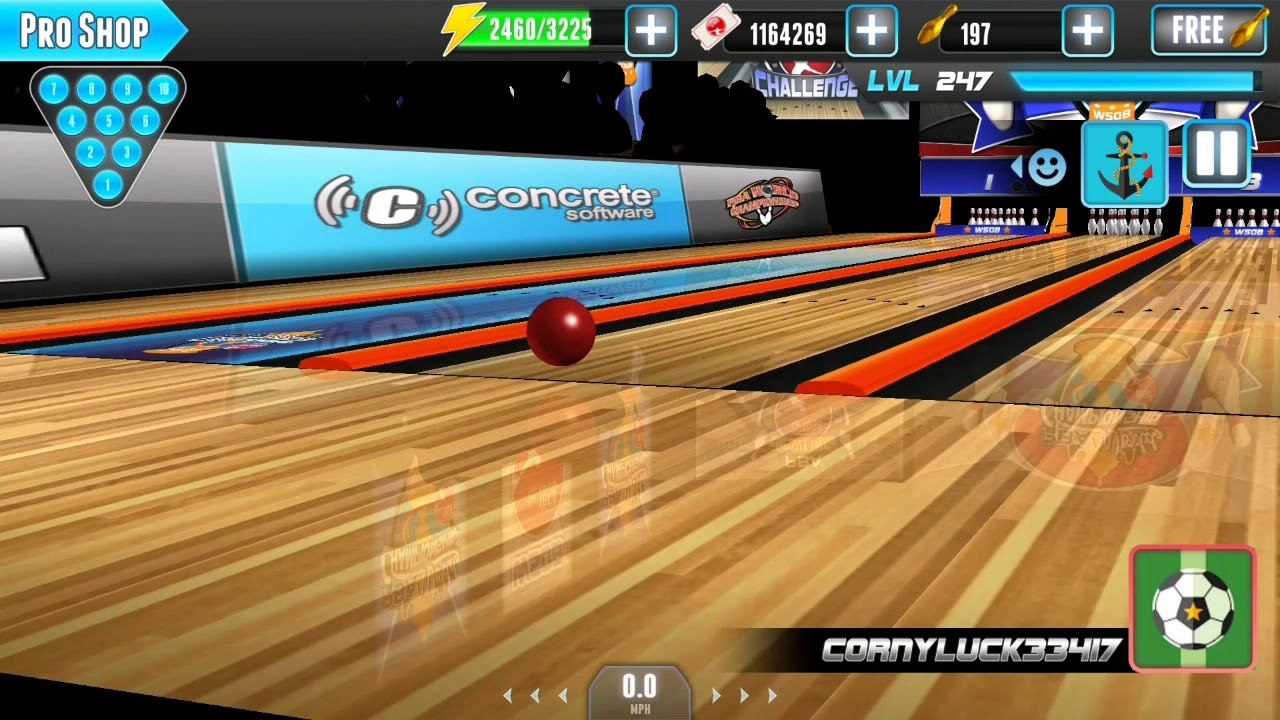 PBA Bowling Challenge Getting Lucky With 4 Kingpin Procs!