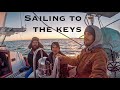 10 ft SEAS Sailing Behind a Cold Front! - Bums on a Boat Ep 9