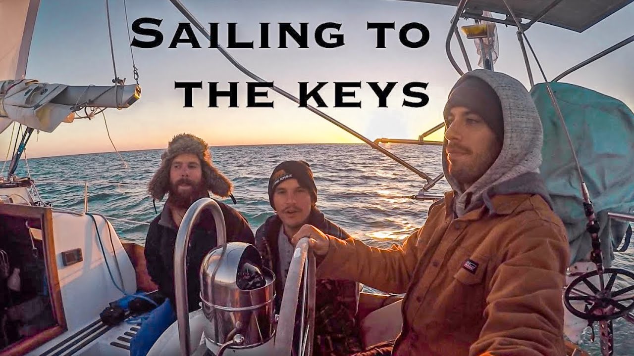 10 ft SEAS Sailing Behind a Cold Front! – Bums on a Boat Ep 9