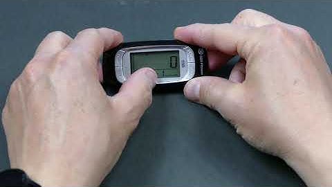 C3D Pedometer - How to use the Memory Log