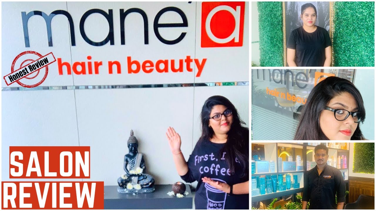 MANEA SALON |L'Oréal hair salon in Vijayawada HAIRSTYLE&MAKEUP|Women and  Men Grooming |Unisexsaloon - YouTube
