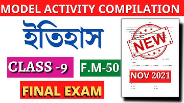 Model activity task class 9 part 8 history 50 marks  class 9 activity task 50 marks history