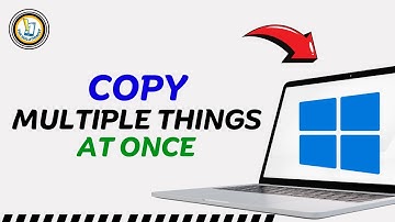How to Copy Multiple Things at Once on PC