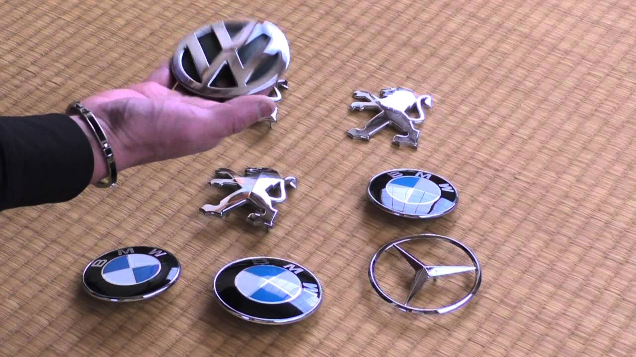 高級車のエンブレム 素材も高級 ベンツにbmw等 Youtube