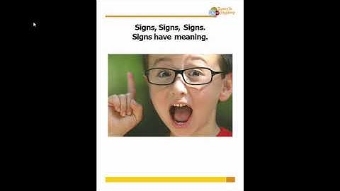 Community Signs-Tuned into Learning