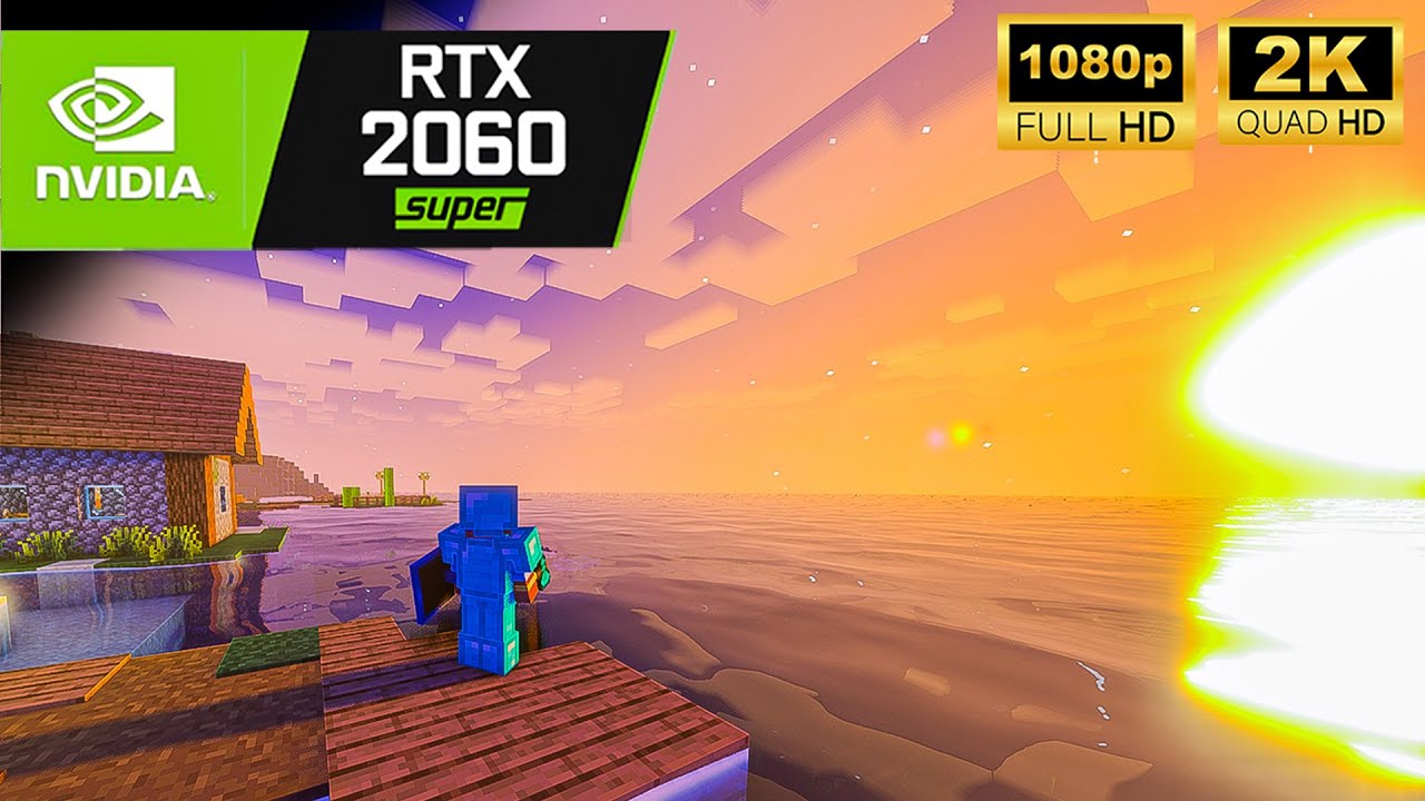 MINECRAFT RTX 2060 SUPER TEST WITH SHADERS! 1080P 1440P YouTube