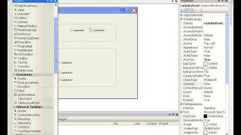 Use of Container tool in visual studio.net