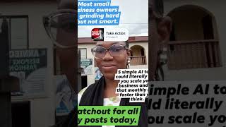 You’re sleeping on these money-making tools! Watchout for all my posts today. #AI #businessgrowth