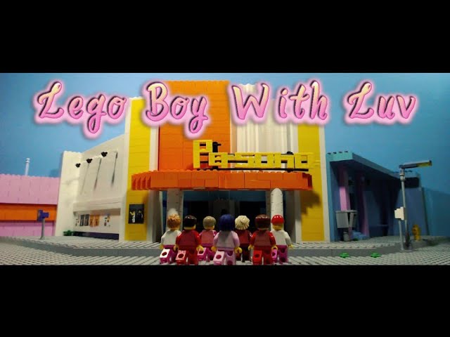 Lego stop motion-BTS Boy With Luv class=