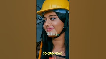 Thumbnail of Mirchi Songs😍Ededho Bagundi Cheli💞 Prabhas❤️Anushka💘 Lyrical Video Song
