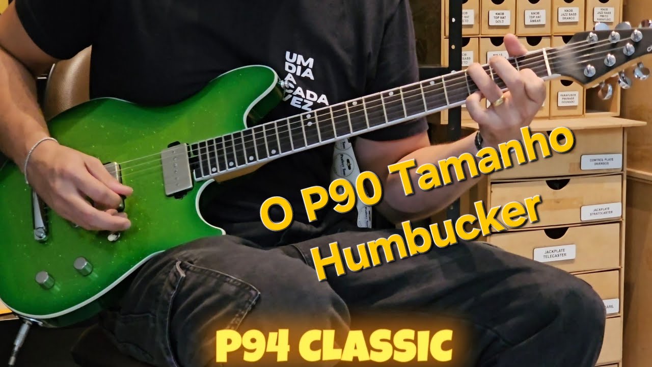 P94 Classic Pickups Perfect - ByAdams Guitar ft Thiago Vieira