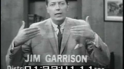 Jim Garrison Response - Kennedy Assassination