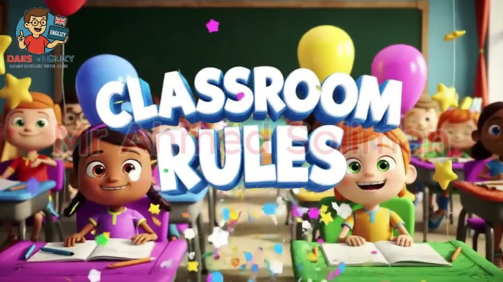 Classroom Rules – Fun Educational Song for Kids!