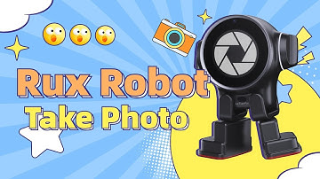 🤖Let Rux Robot take a picture of you.📷#funny  #aicompanion #ruxrobot #gift