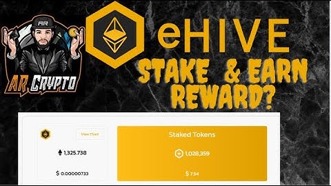 How to stake Ethereum Hive - $EHIVE | Earn Passive Income |AR Crypto